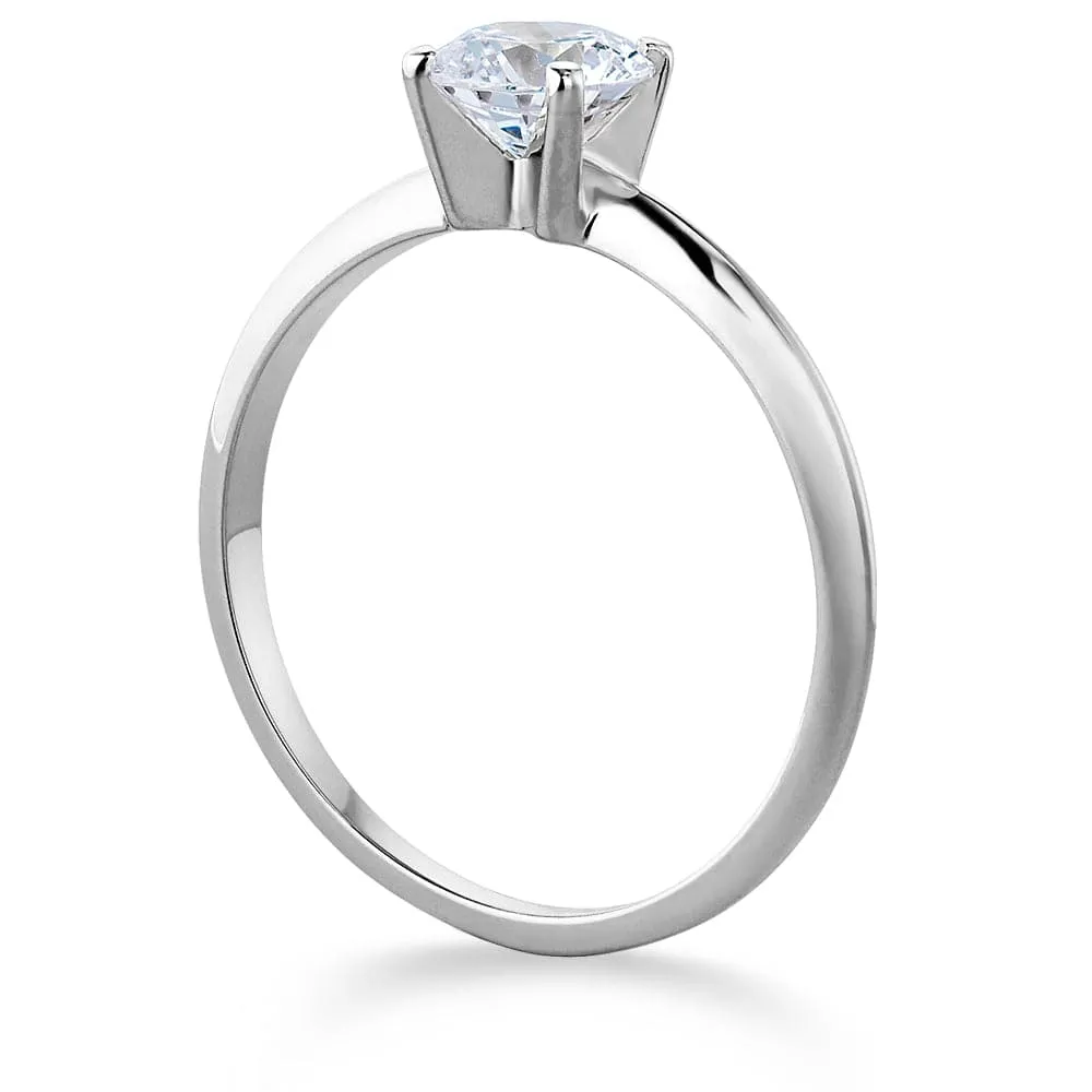 1 ct. Classic  4-Claw Solitaire Ring