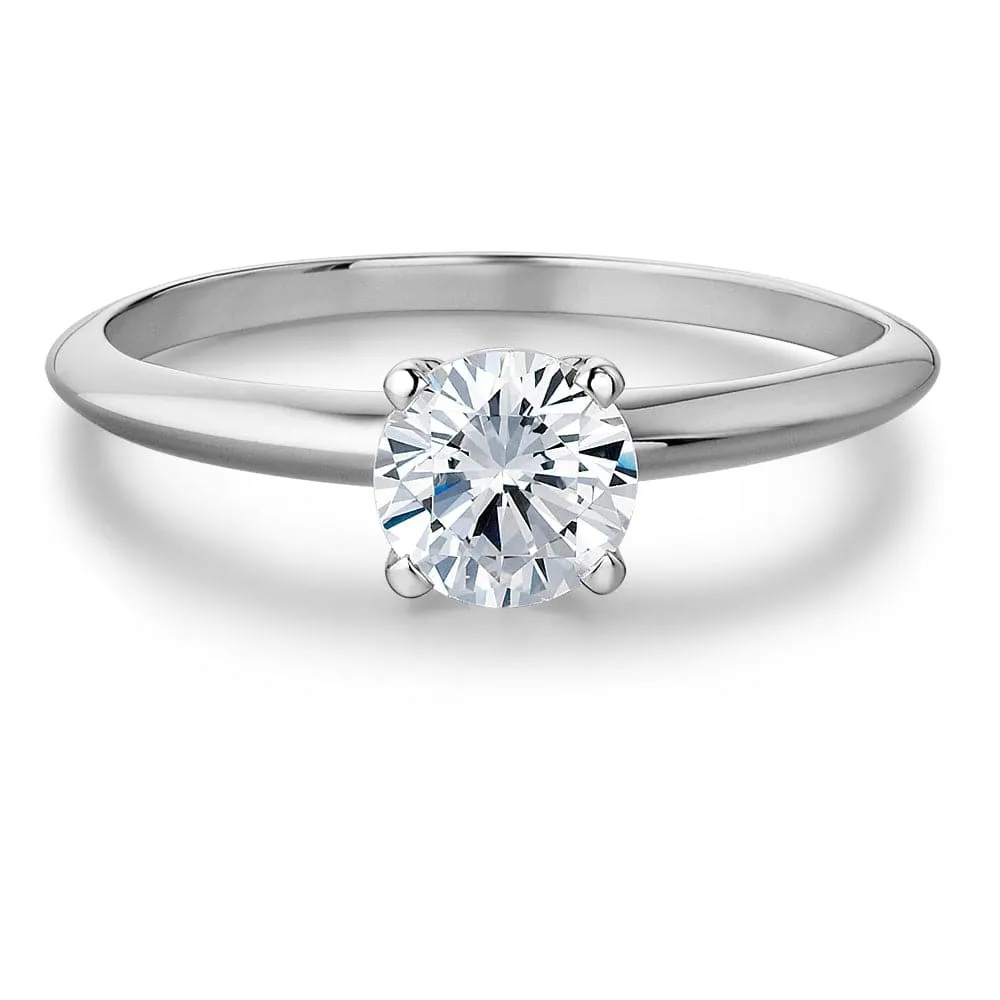 1 ct. Classic  4-Claw Solitaire Ring