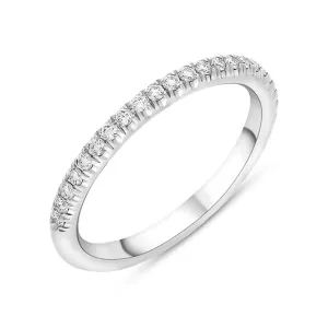 18ct White Gold 0.28ct Diamond Eternity Ring