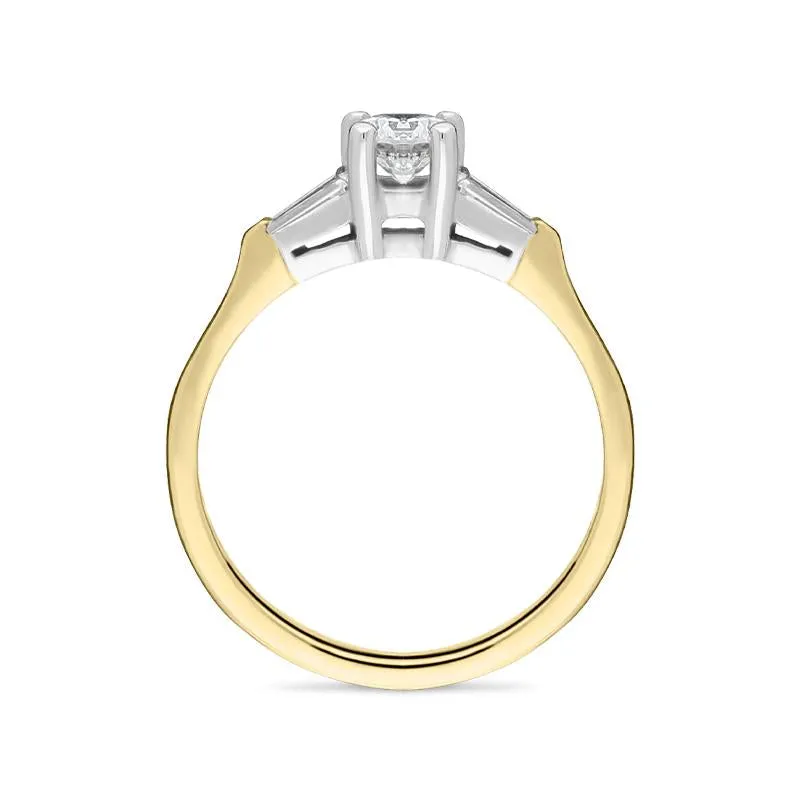 18ct Yellow Gold 0.57ct Diamond Ring