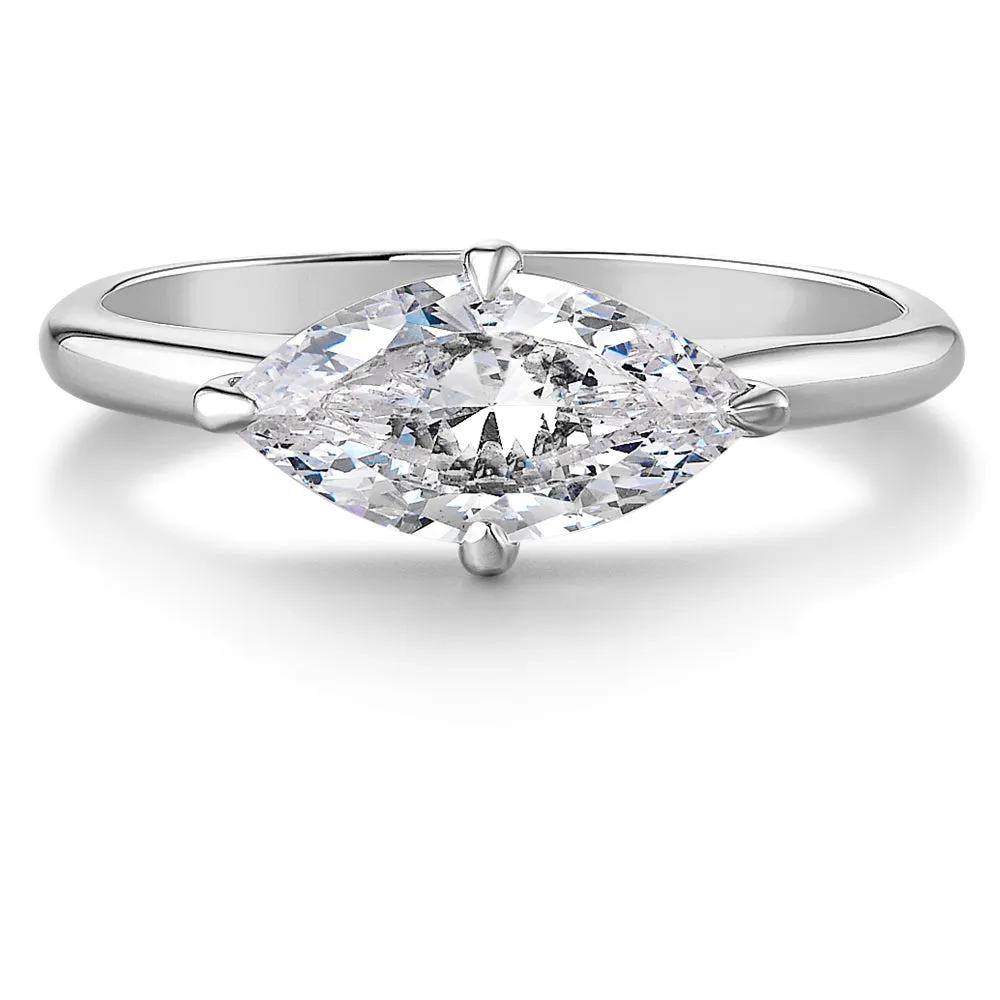 2 ct. East-West Marquise Ring