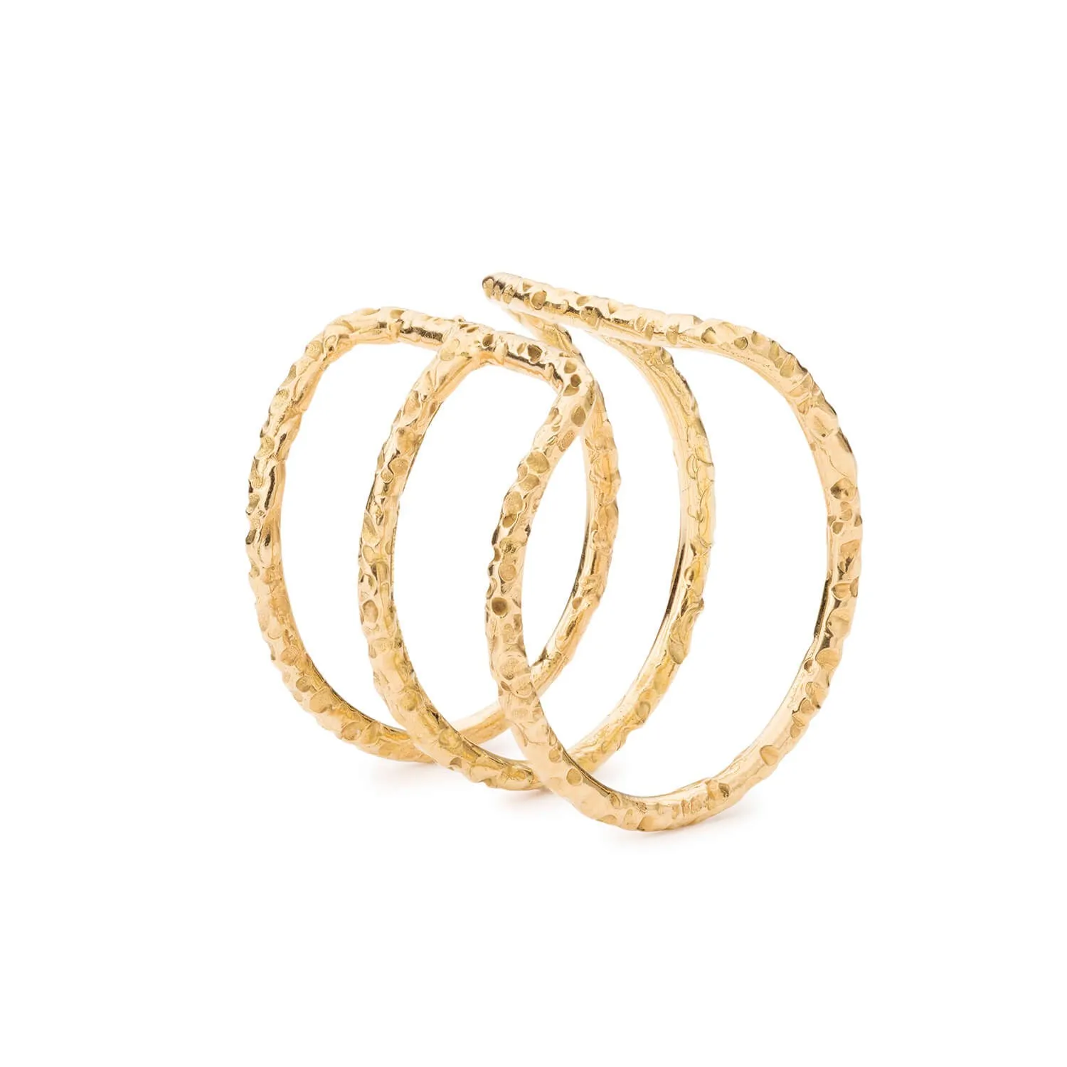 3D 18K Gold Ring
