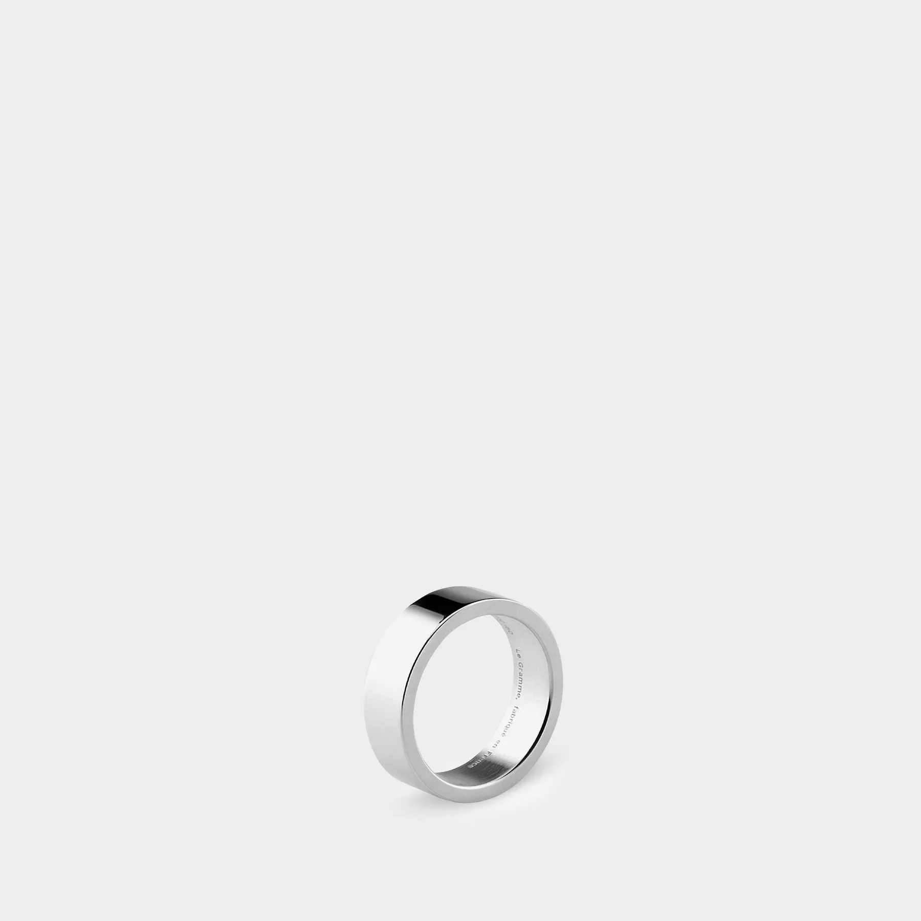 9G Ribbon Ring - Le Gramme - Silver