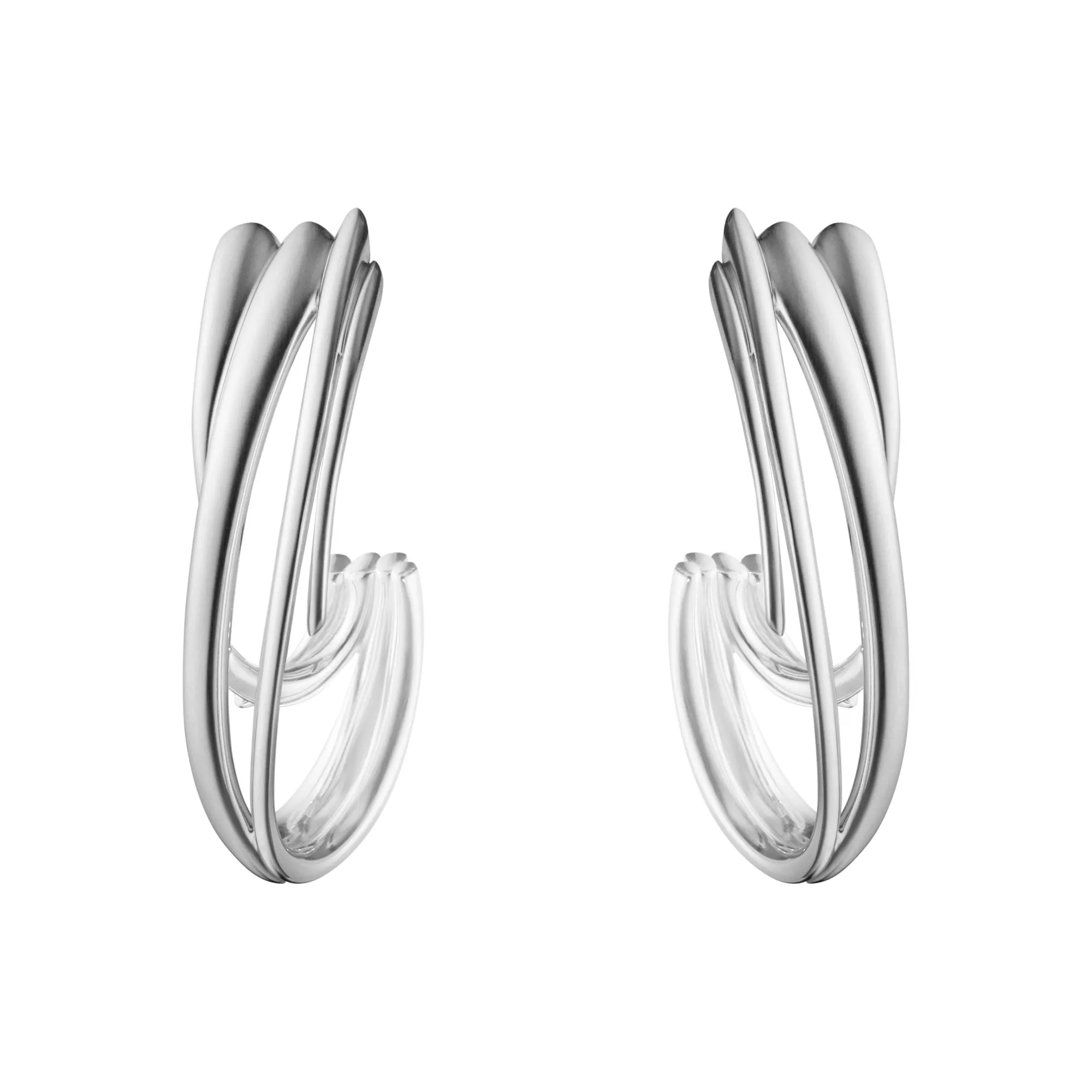 Arc Silver Earrings