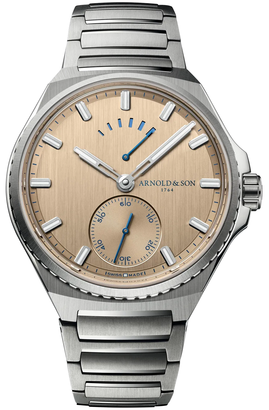 Arnold & Son Longitude Titanium Kingsand Gold Watch
