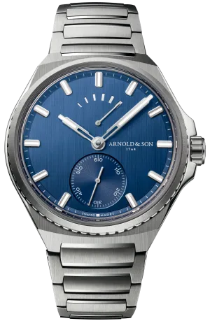 Arnold & Son Longitude Titanium Ocean Blue Watch