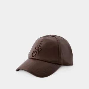 Baseball Cap - J.W.Anderson - Leather - Brown