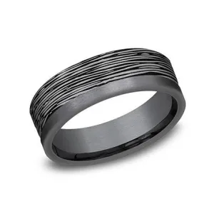 Benchmark Tantalum 7mm Wedding Band