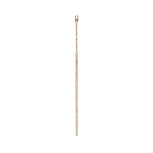 By Naila | 18K Gold, Whitegold or Rosegold Behind Ear Pendant w. Diamonds