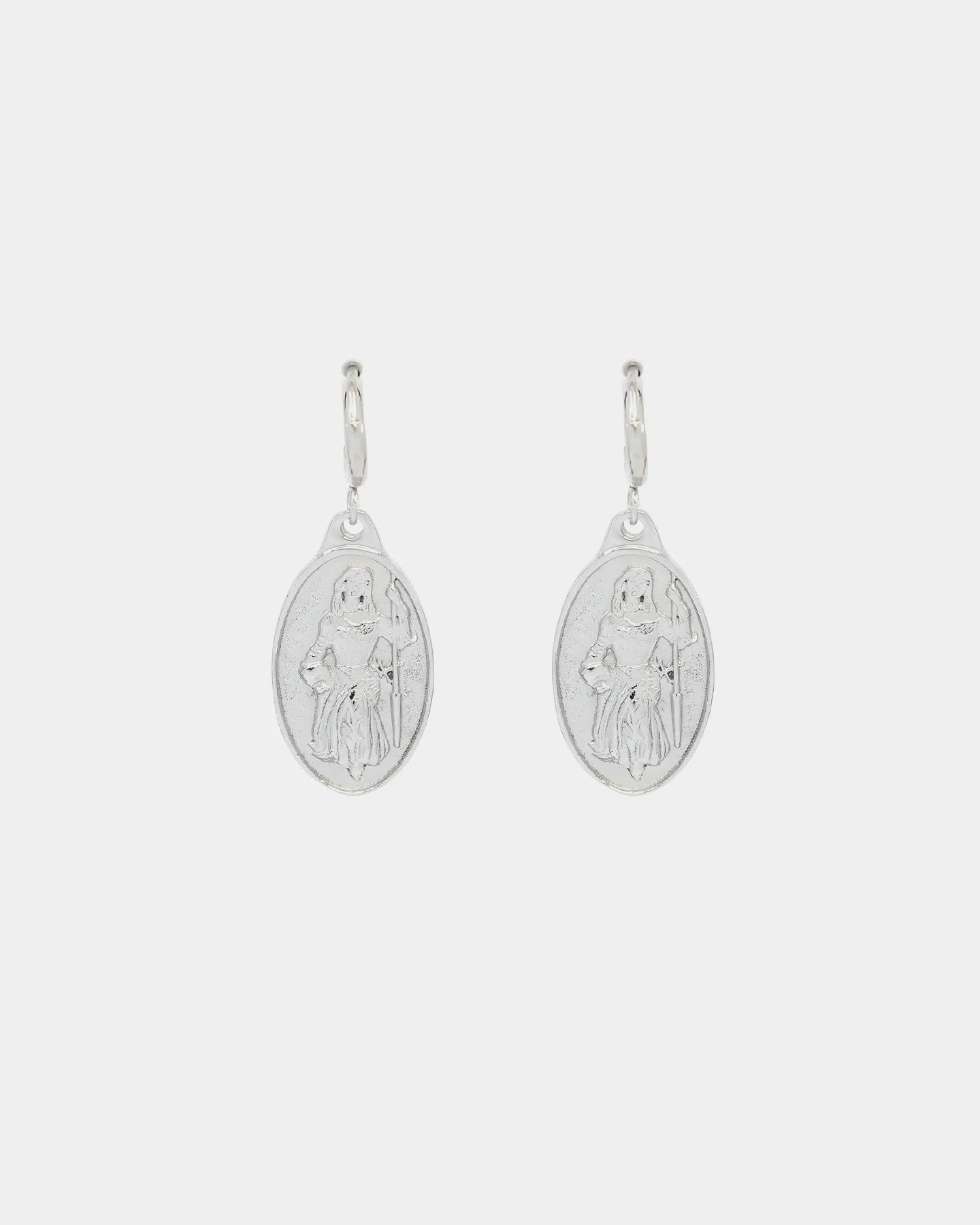 Carré Joan Earrings Silver