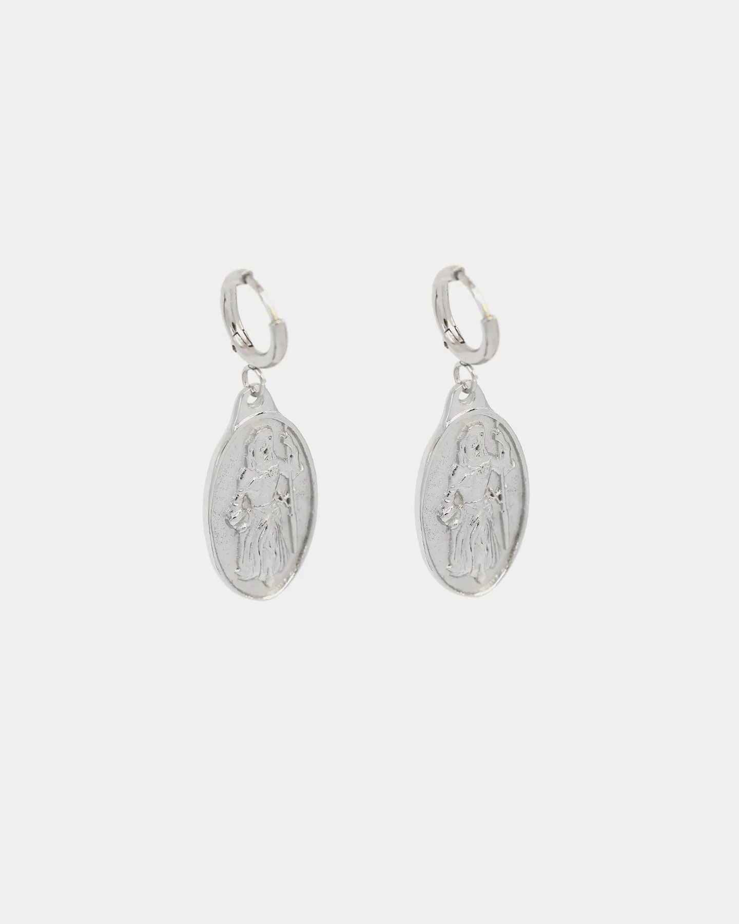 Carré Joan Earrings Silver