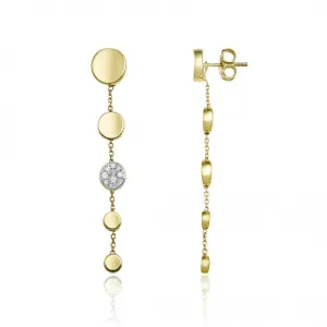 Chimento Armillas Glow 18ct Yellow Gold 0.23ct Diamonds Earrings