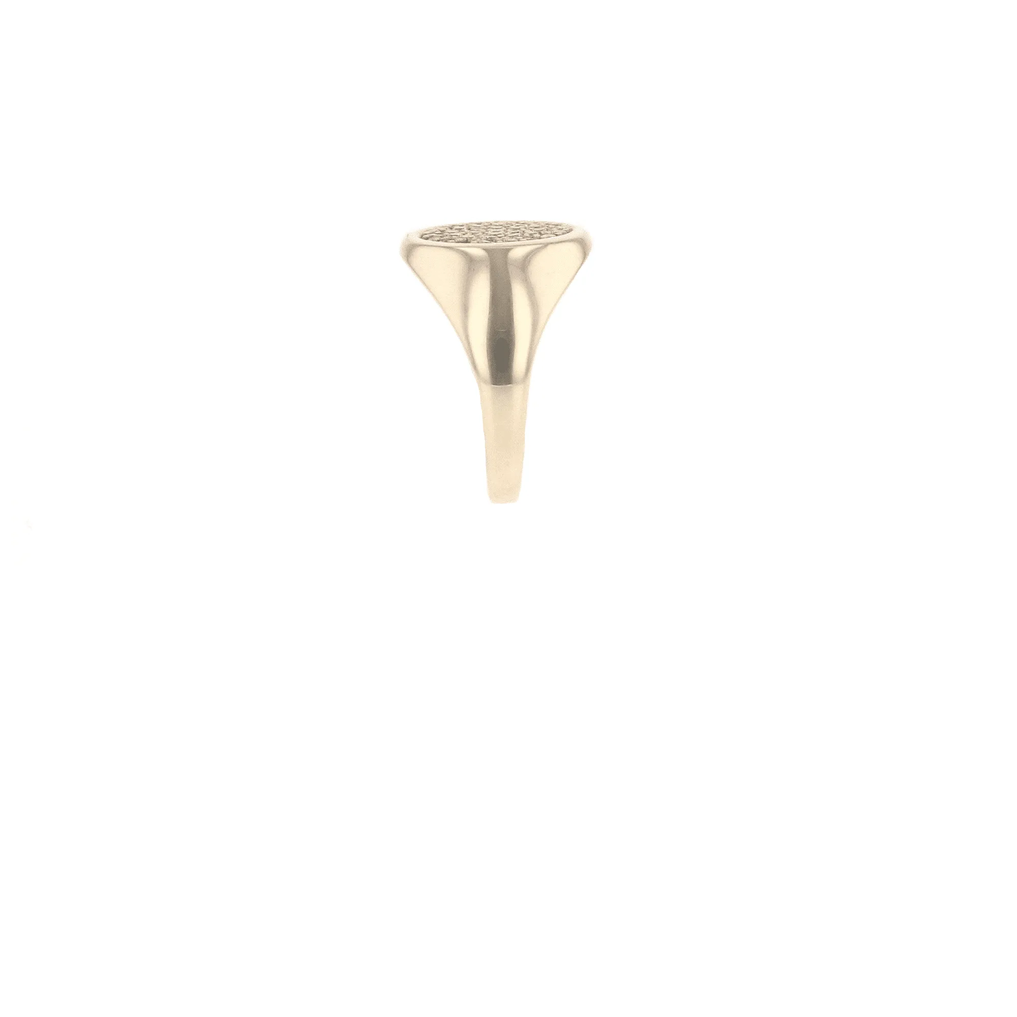 Classic Diamonds 14K Gold Ring w. Diamonds