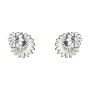 Daisy x Stine Goya Silver & White Studs