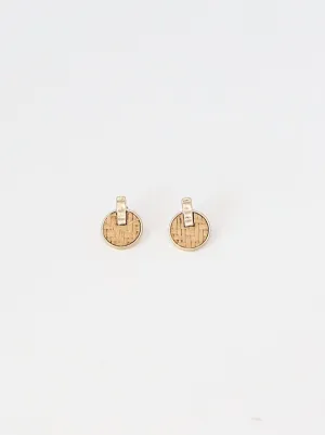 Danielle Raffia Earring