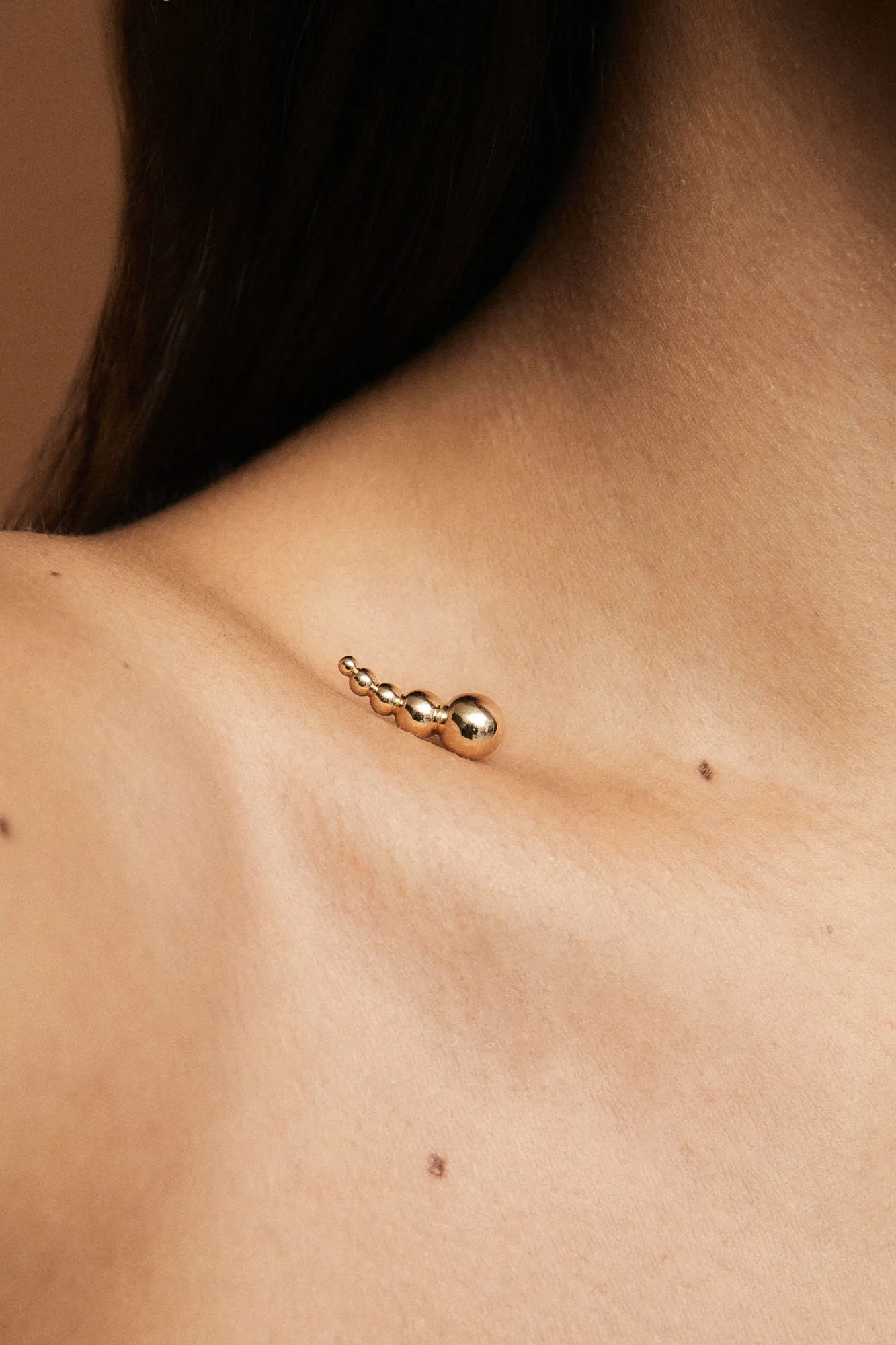 Degrade Nude 18K Rosegold Earrings