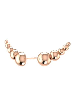Degrade Nude 18K Rosegold Earrings