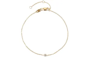 Diamond 14K Gold Bracelet
