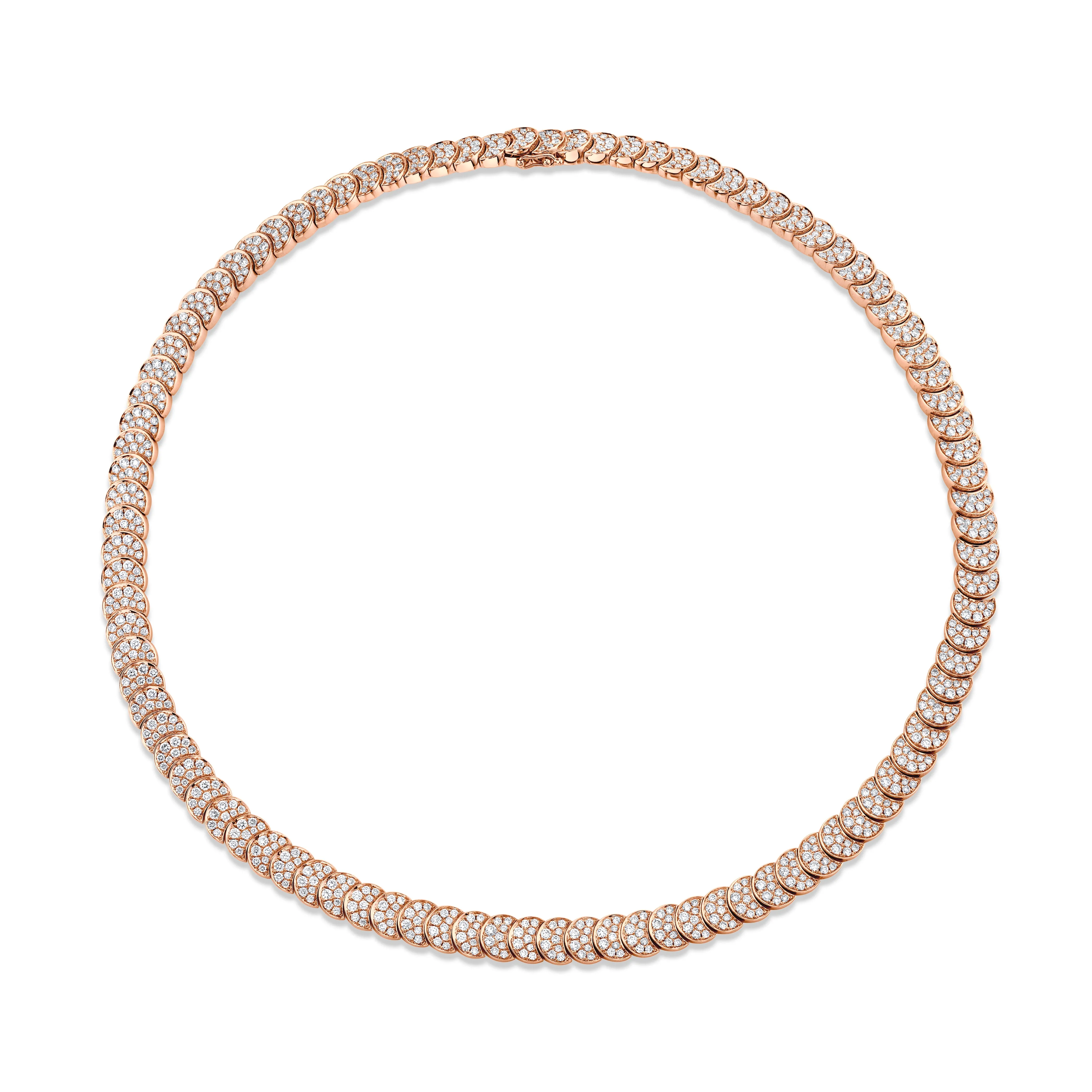 DIAMOND LUNA CHOKER Anita Ko