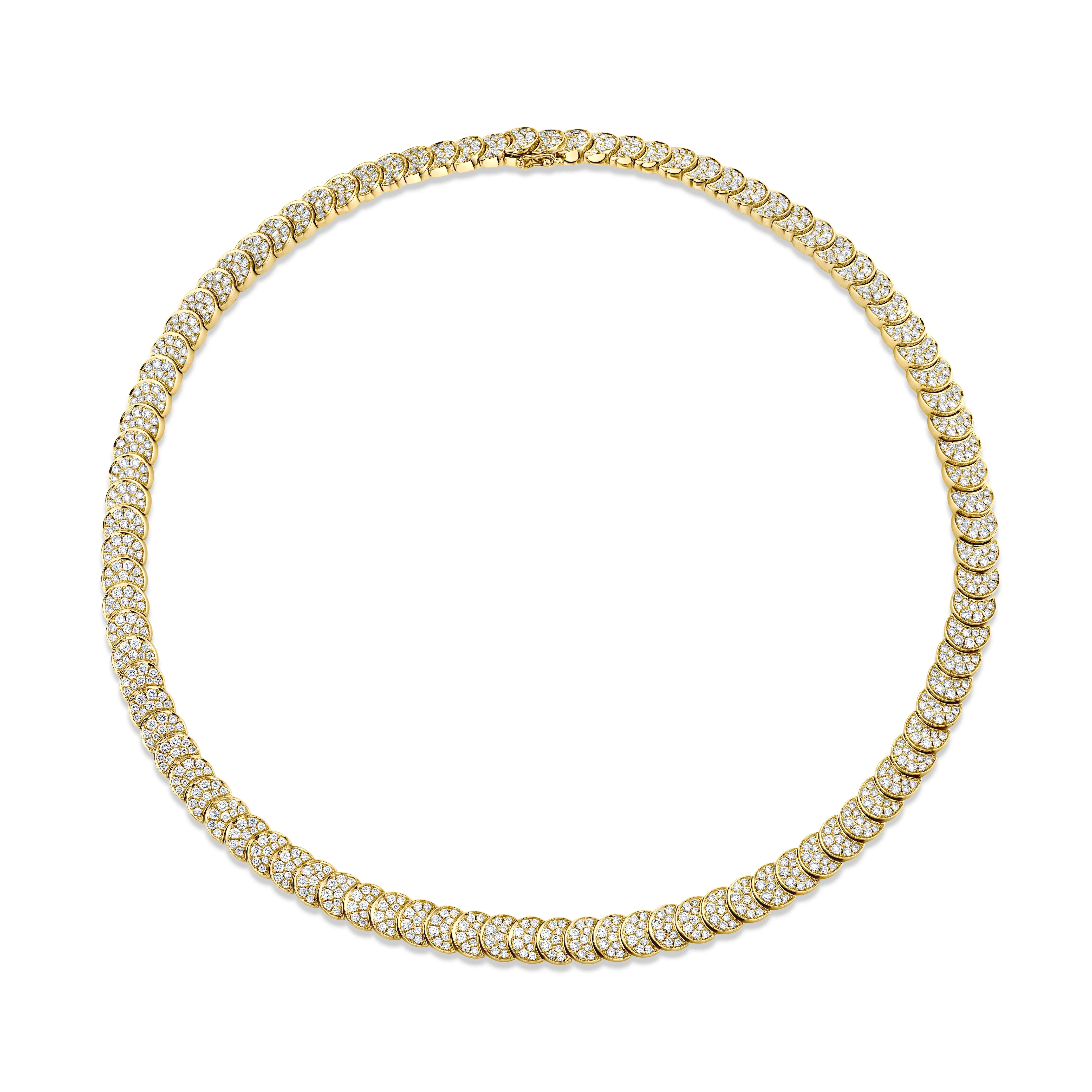 DIAMOND LUNA CHOKER Anita Ko