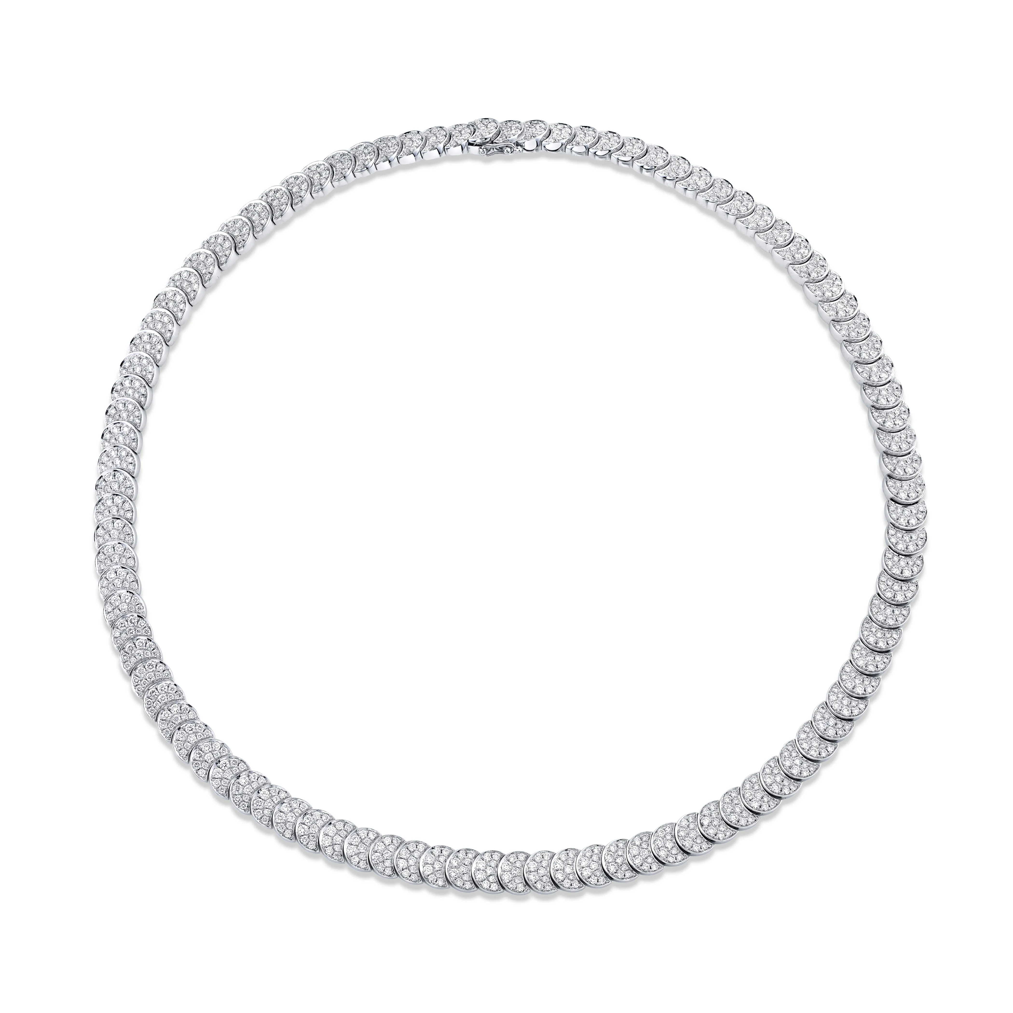 DIAMOND LUNA CHOKER Anita Ko