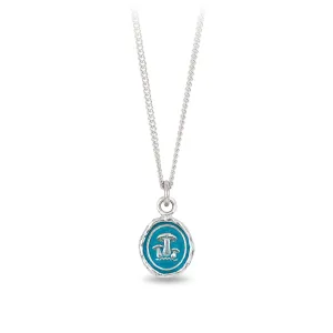 Earthy Appreciation Talisman - Capri Blue