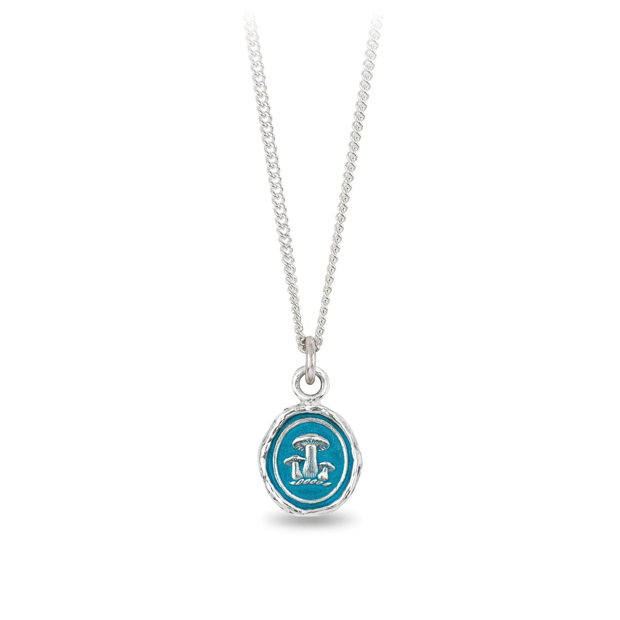 Earthy Appreciation Talisman - Capri Blue