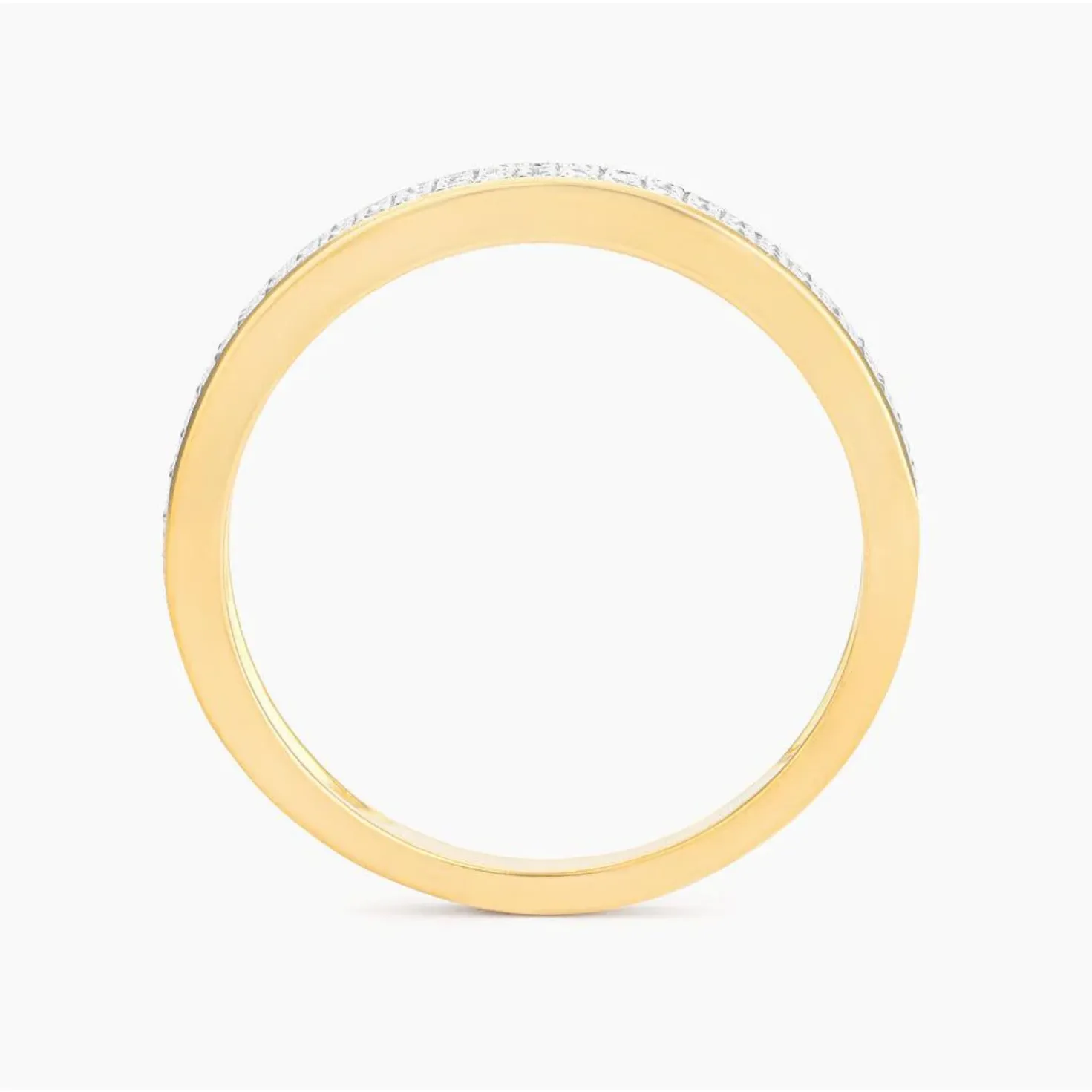 Ella Stein 14K Gold Plated "The OG Band" Diamond Fashion Ring