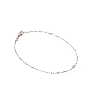 Essential Bracelet Treat White gold 18K Whitegold Bracelet w. Sapphires