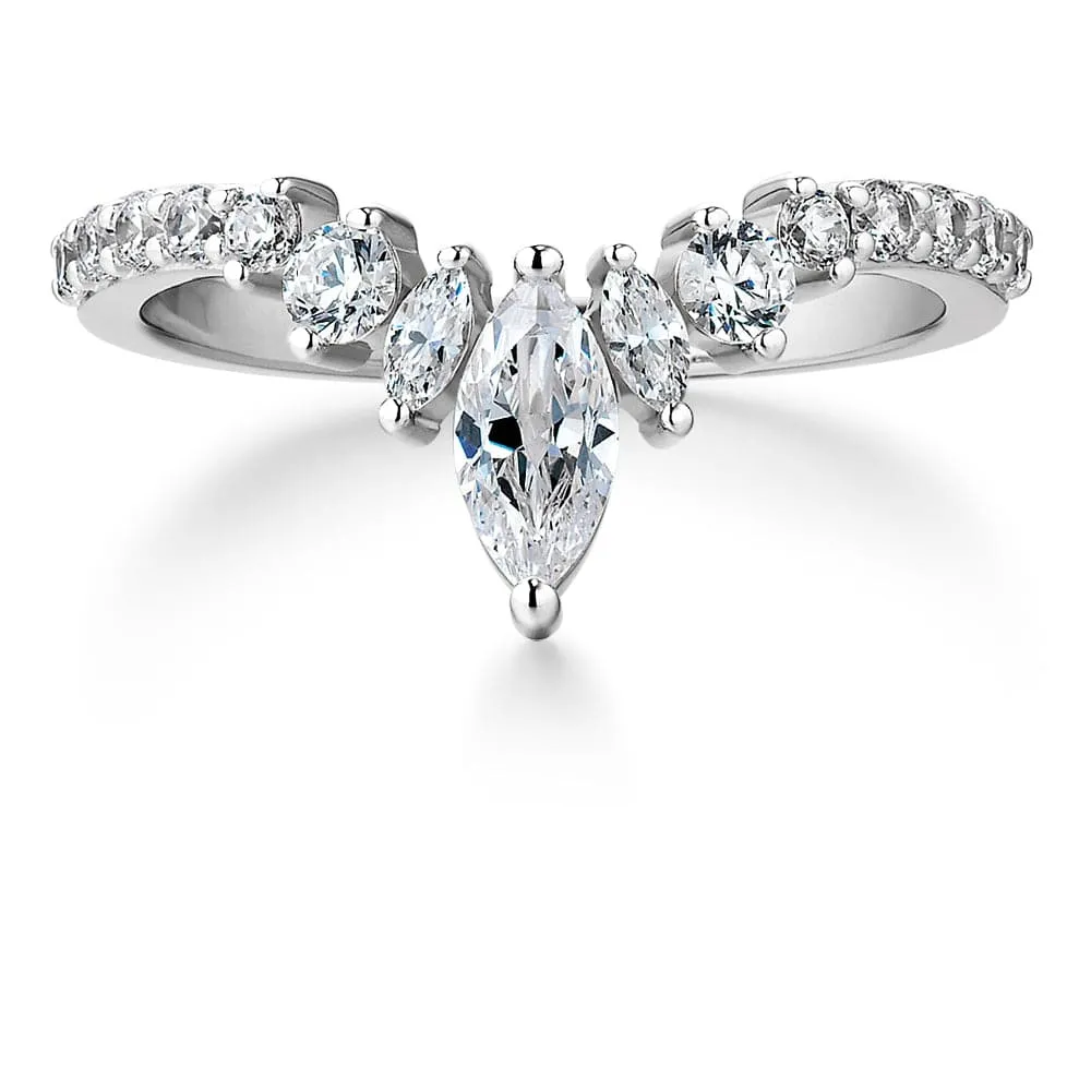 Fancy Marquise Eternity Ring