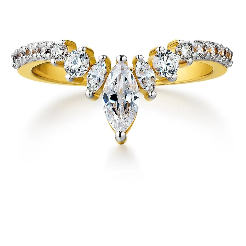 Fancy Marquise Eternity Ring