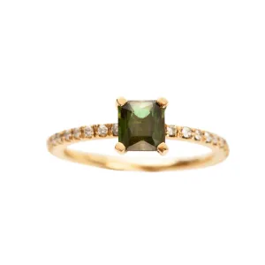 Firenze Ring Gold, Green, White