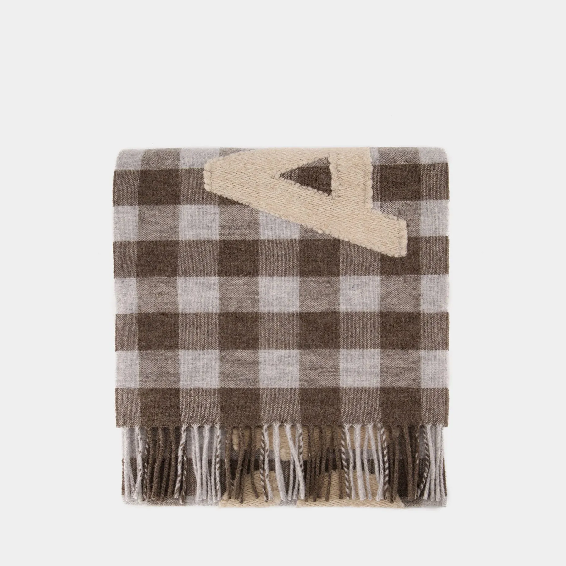 Fn Ux Scar000297 Scarf - Acne Studios - Wool - Brown