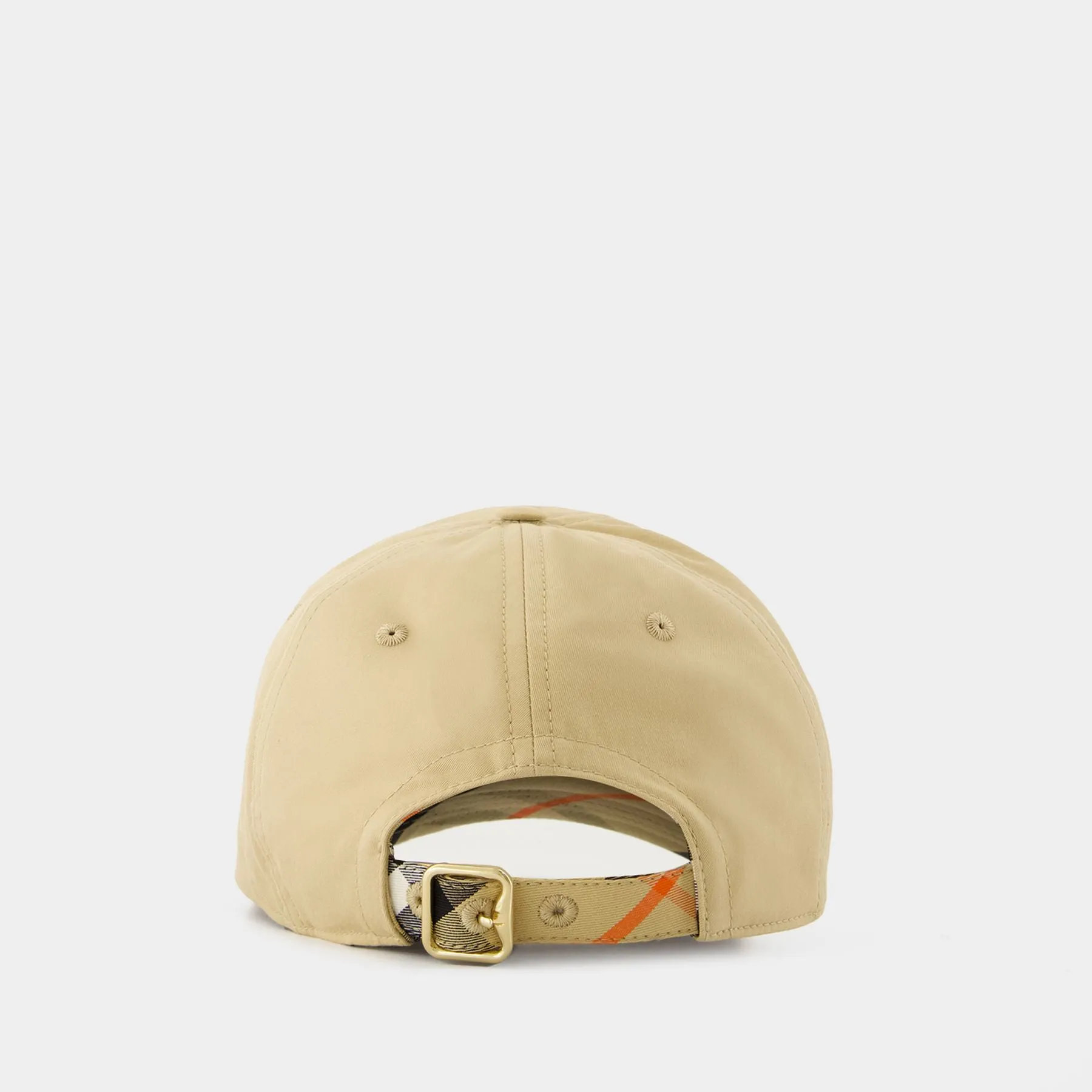Gabardine Bucket Hat - Burberry - Cotton - Beige