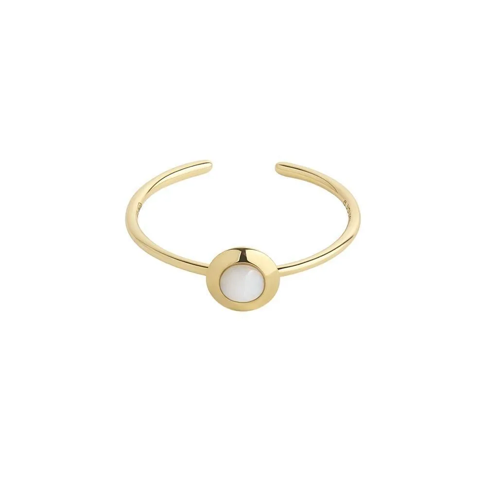 Gems of Cosmo 18K Gold Ring w. Opal