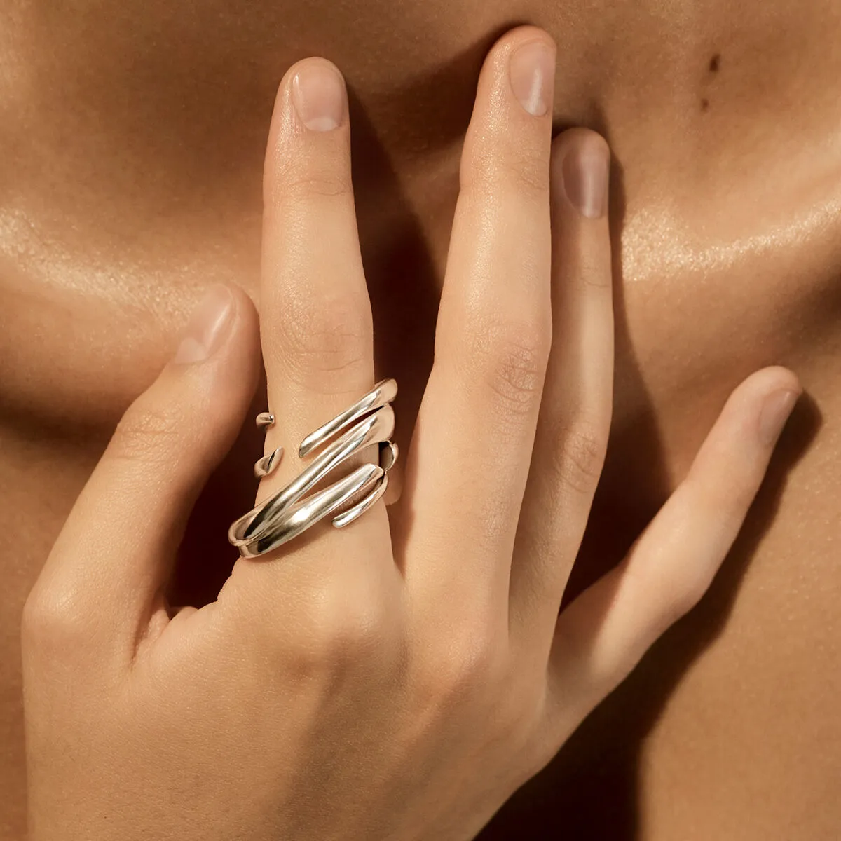 Georg Jensen Arc Sterling Silver Ring