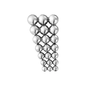 Georg Jensen Moonlight Grapes Sterling Silver Single Earring Left