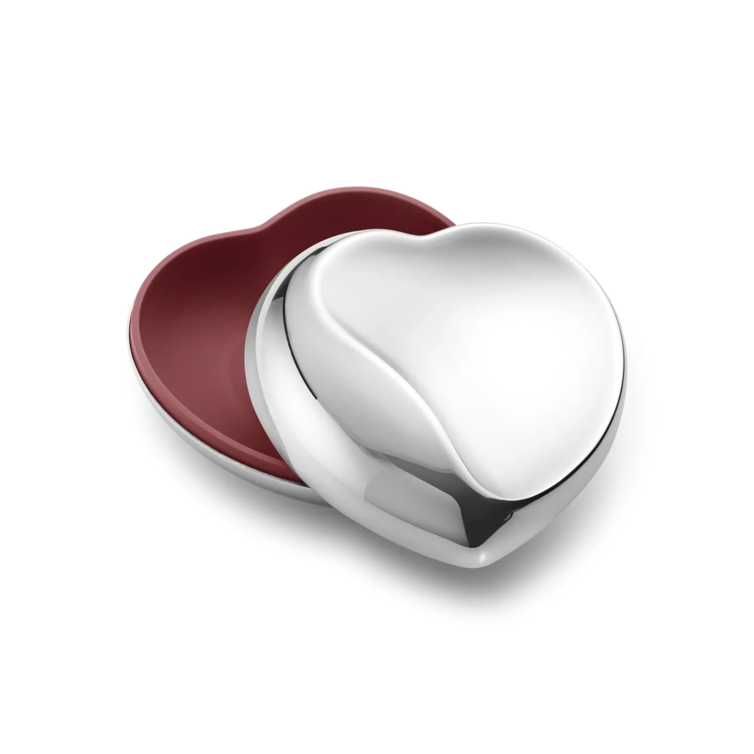 Georg Jensen Stainless Steel Small Heart Box