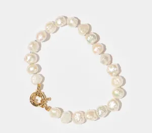 Gold Plated Bracelet w. Pearls - Exclusive for The Jewellery Room