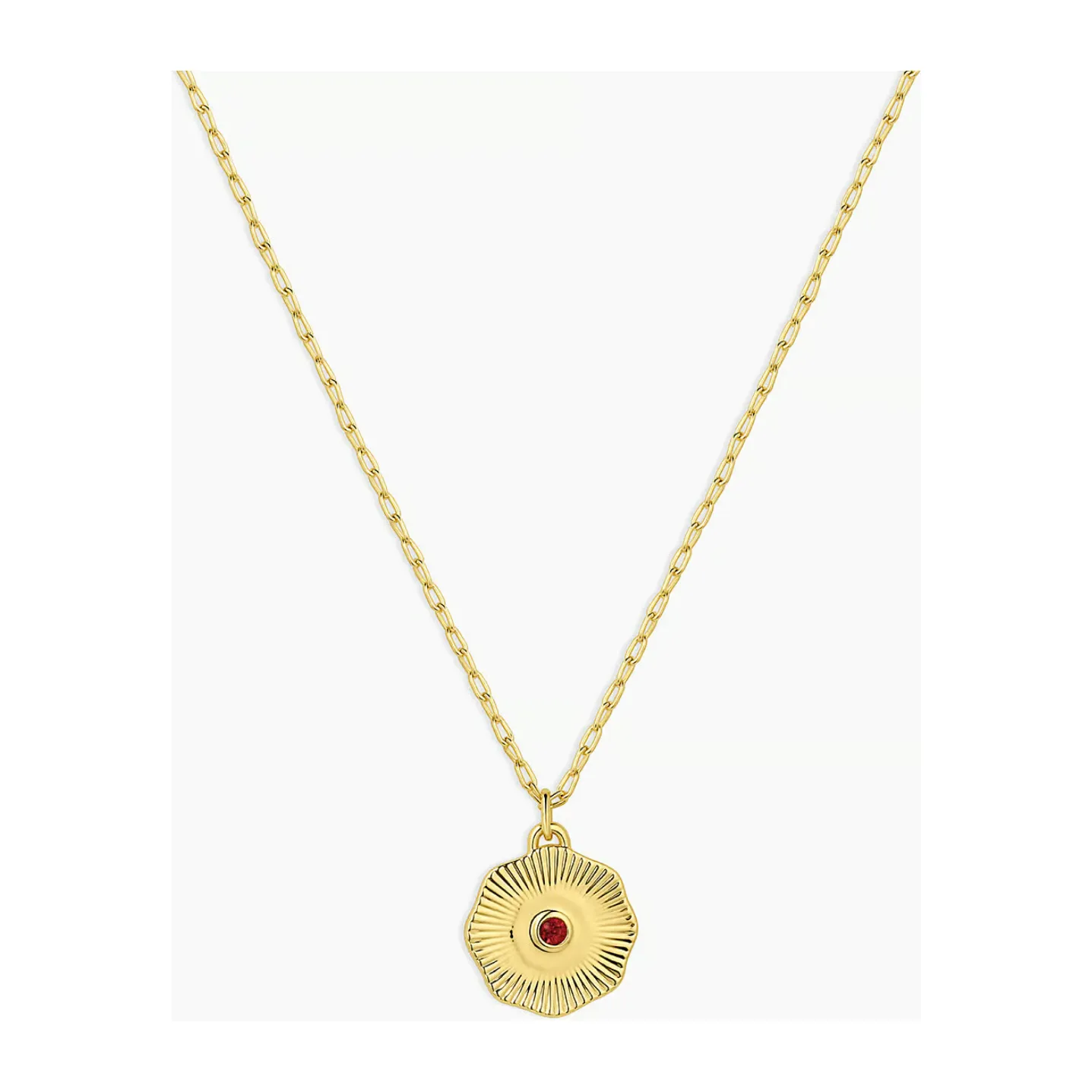 Gorjana Gold Birthstone Coin Necklace