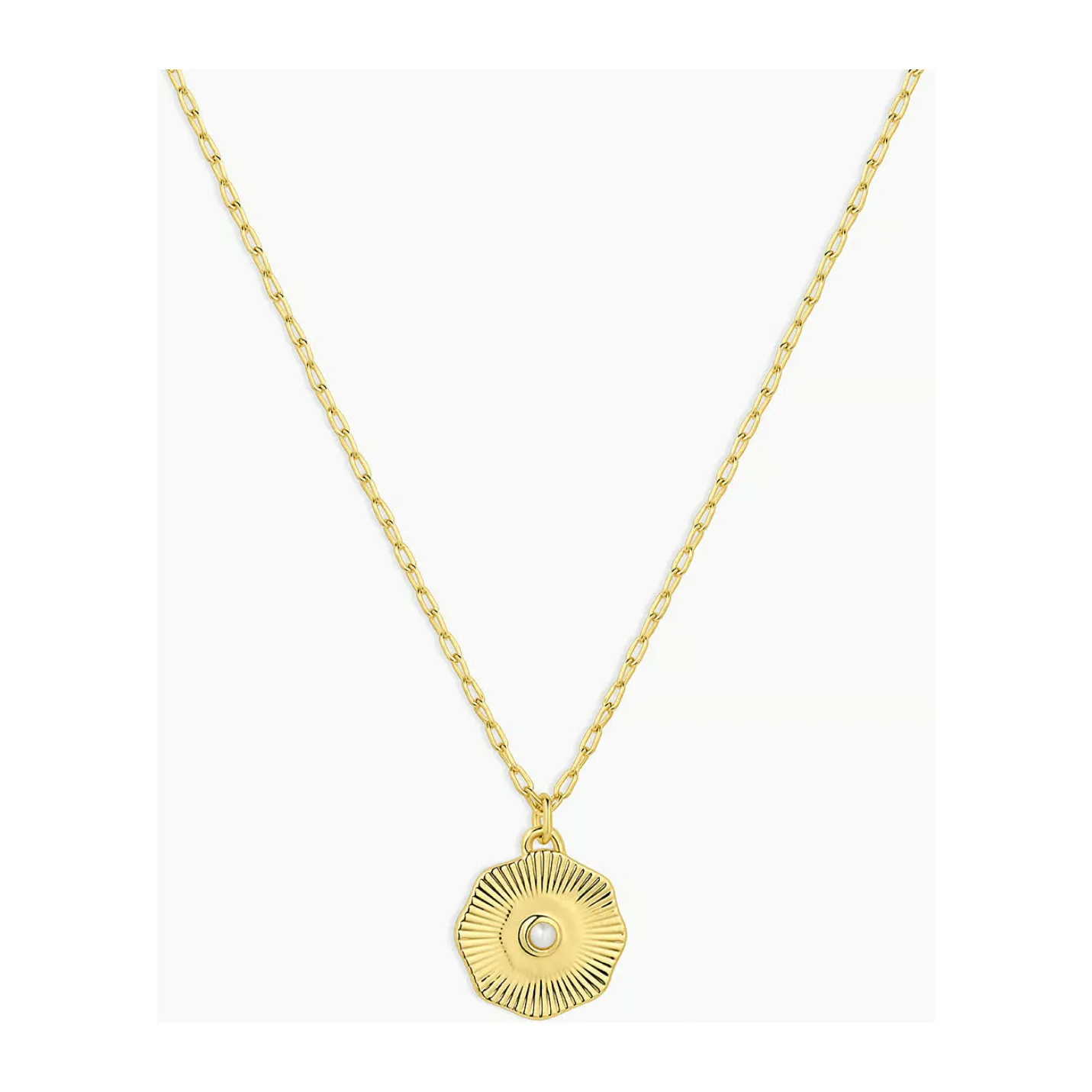Gorjana Gold Birthstone Coin Necklace