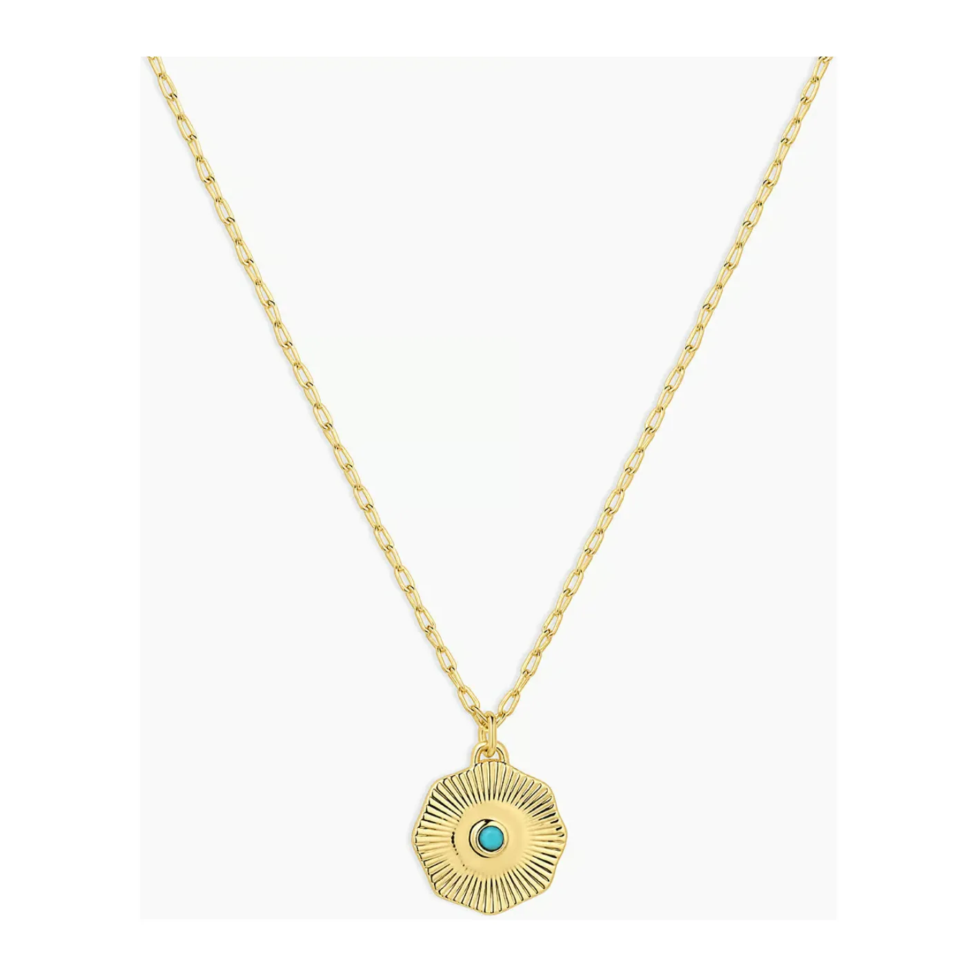 Gorjana Gold Birthstone Coin Necklace