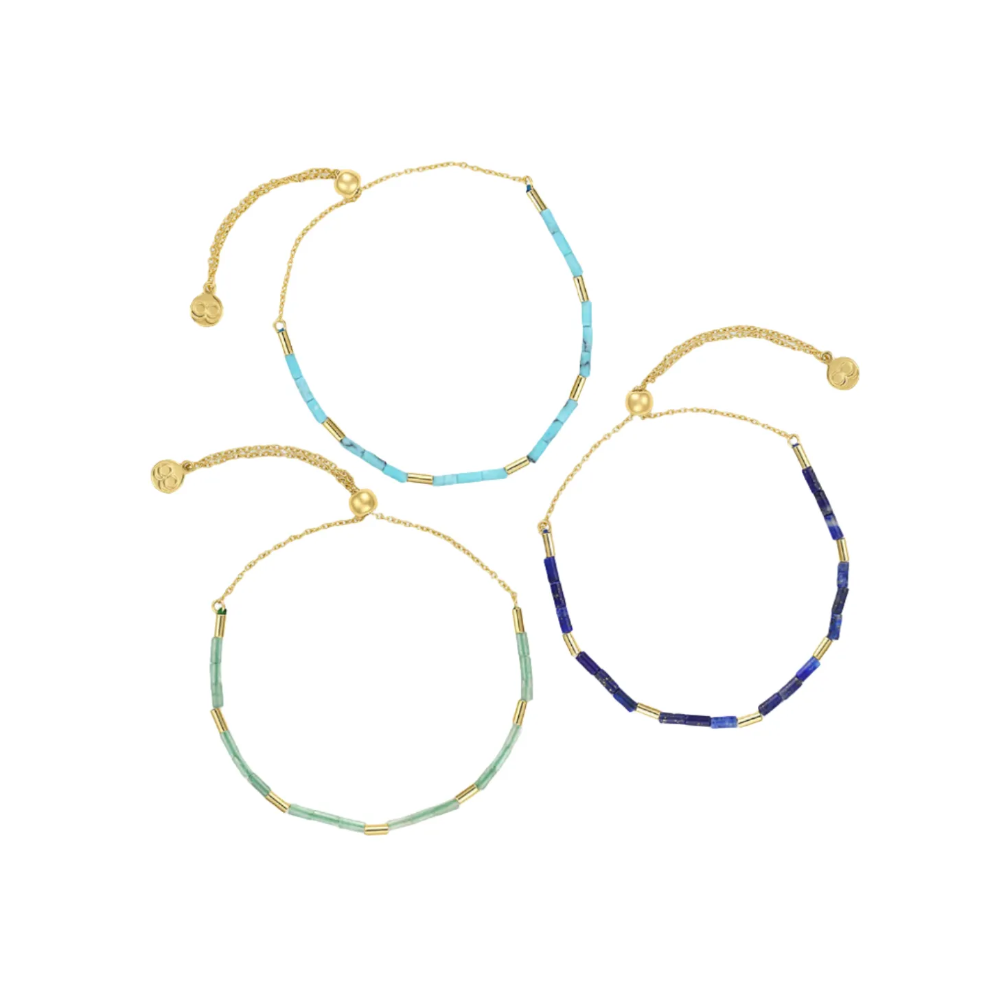 Gorjana Gold Power Gemstone Tatum Bracelet