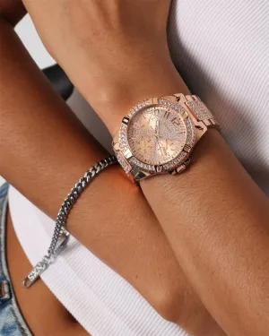 Guess Mainline Women's Lady Frontier Watch Rose Gold