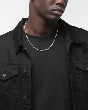 HOUSE OF AURIC 4MM ROPE CHAIN 20" 10K GOLD