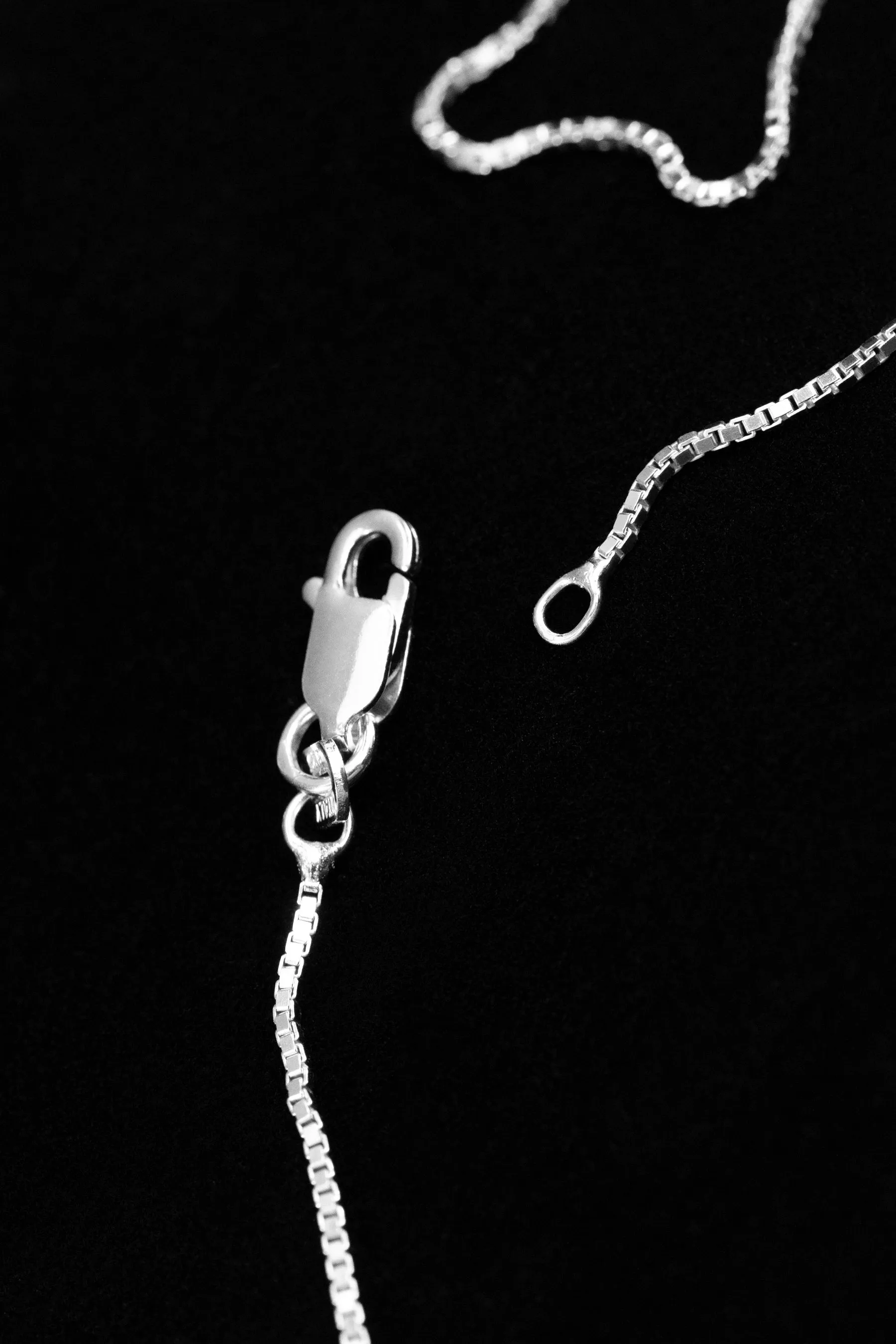 House Of Auric Micro Box Chain Sterling Silver