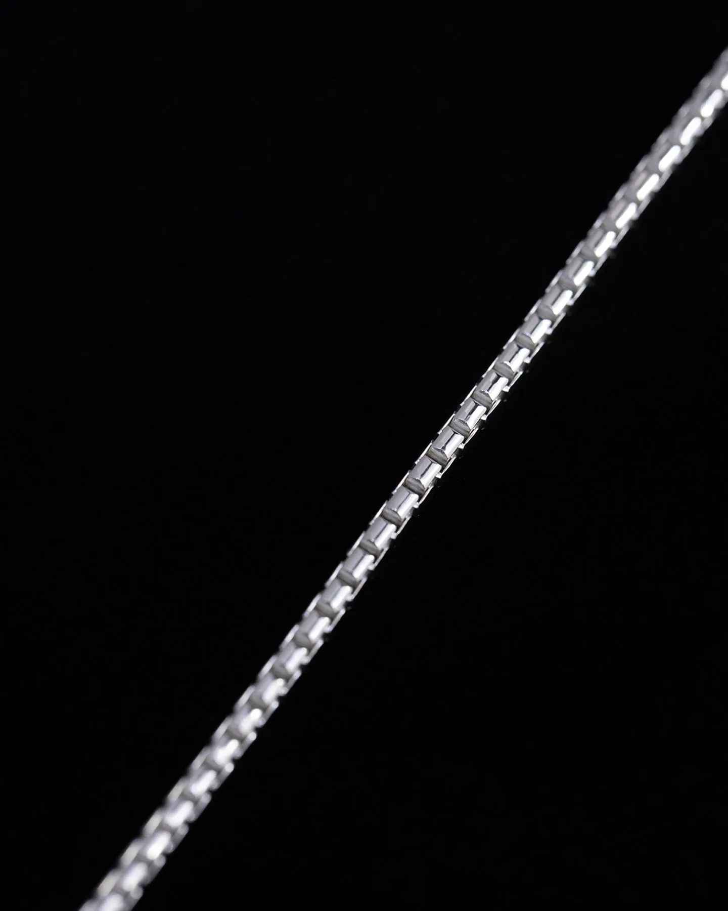 House Of Auric Rounded Box Chain Sterling Silver