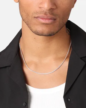 House Of Auric Rounded Box Chain Sterling Silver