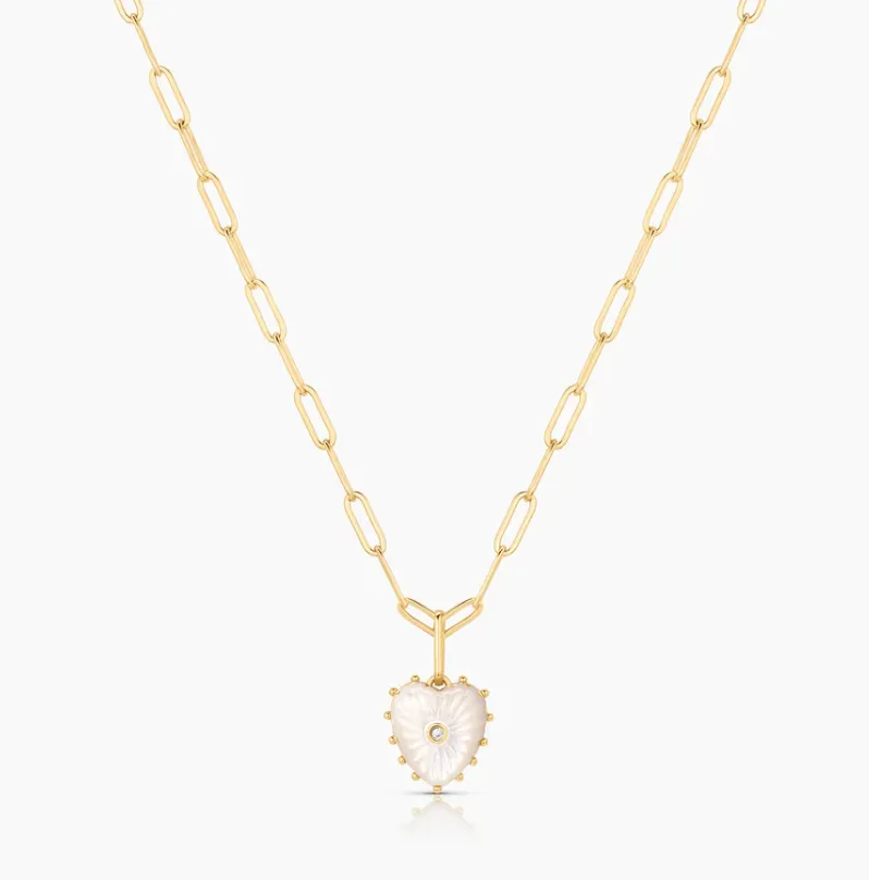 Isabel Mother Of Pearl Necklace