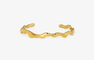IX Axel 22K Gold Plated Bracelet